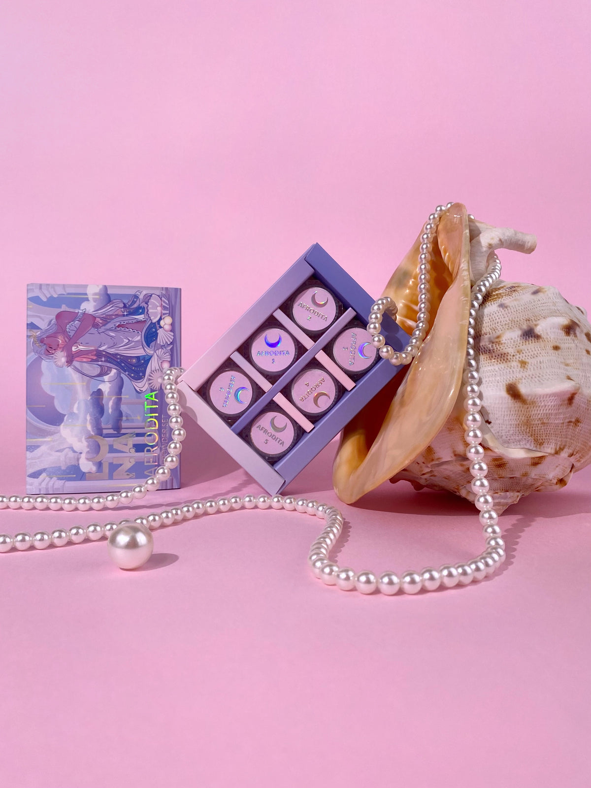 AFRODITA NAIL POWDER SET