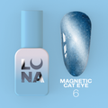 Gel polish 8ml Magnetic Cat Eye 6