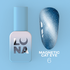 Gel polish 8ml Magnetic Cat Eye 6