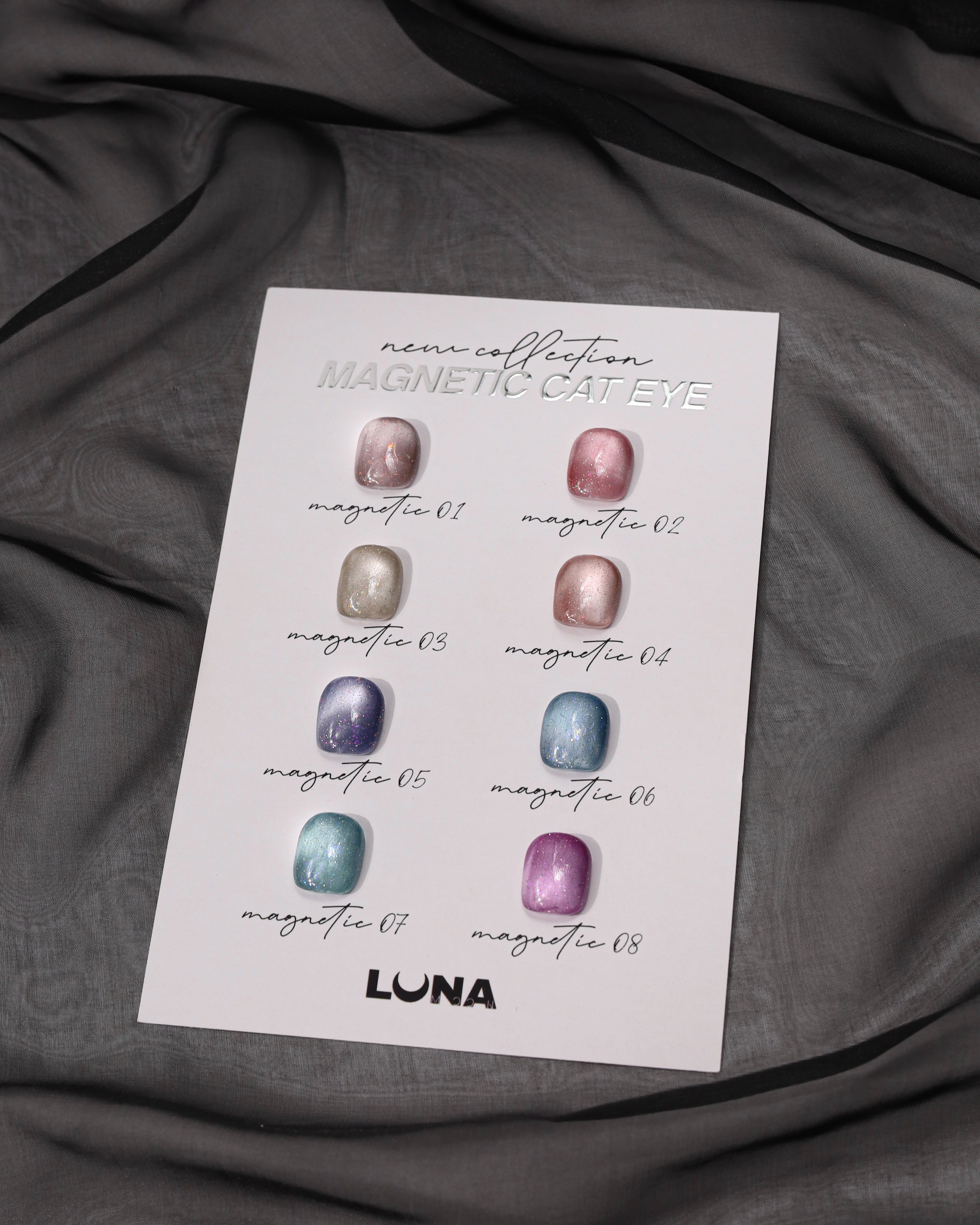 Gel polish 8ml Magnetic Cat Eye 4