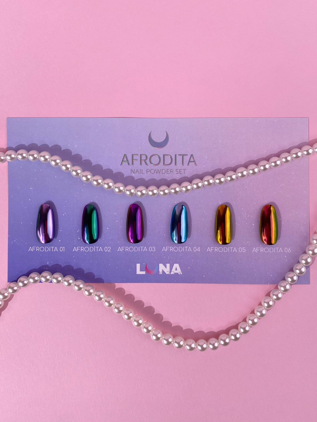 AFRODITA NAIL POWDER SET