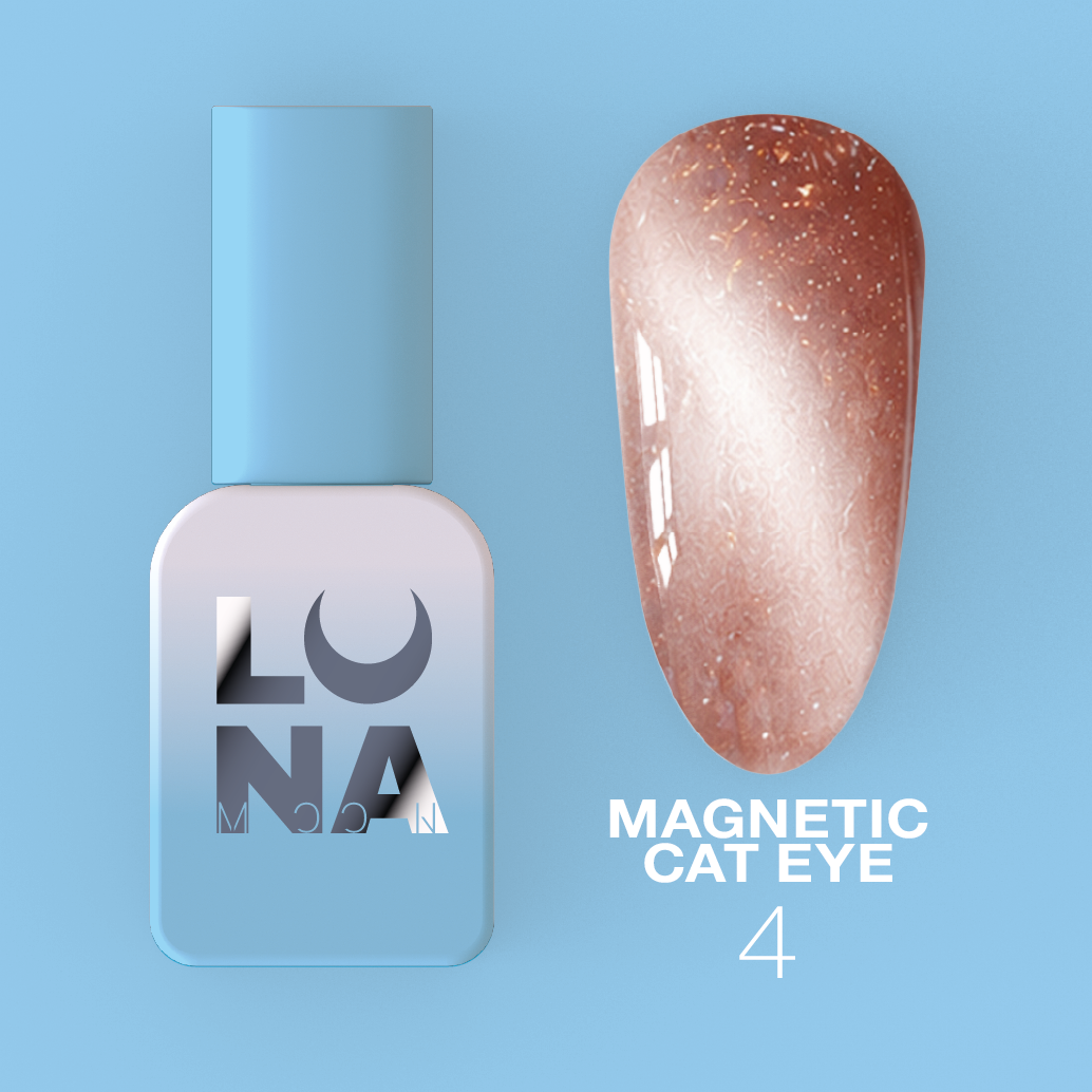 Gel polish 8ml Magnetic Cat Eye 4